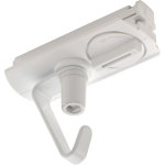 Adaptateur pour luminaire suspendu slv à 1 circuit avec crochets, blanc - 1 phases électrique rail 230v ... Adaptateur pour luminaire suspendu slv à 1 circuit avec crochets, blanc - 1 phases électrique rail 230v ...