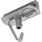 Slv adaptateur pour luminaire suspendu à 1 circuit avec crochets, gris - 1 phases électrique rail 230v ... Slv adaptateur pour luminaire suspendu à 1 circuit avec crochets, gris - 1 phases électrique rail 230v ...
