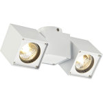 Slv altra dice, applique et plafonnier int�rieur, double, blanc, gu10 / qpar51, 2x 50w max - lampes murales ...