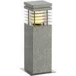 Slv arrock granite 40, borne extrieure, poivre et sel, e27, 15w max, ip44, granite, inox 304 - lampes ...