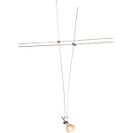 Slv asmara, spot pour cble tendu t. b. t. tenseo, intrieur, chrome, gx5. 3 / qr - c51, 35w max - systmes ...
