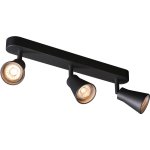 Slv avo, applique et plafonnier int�rieur, triple, noir, gu10 / qpar51, 3x 50w max - lampes murales et ...