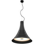 Slv bato 45, suspension int�rieure, noir, led, 30w, 2700k, variable triac - lampes pendulaires
