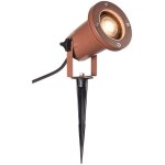Slv big nautilus, projecteur extérieur, rond, rouille, gu10 / led gu10 51mm, 11w max, ip65 - lampes sur ... Slv big nautilus, projecteur extérieur, rond, rouille, gu10 / led gu10 51mm, 11w max, ip65 - lampes sur ...