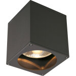 Slv big theo, plafonnier extrieur, anthracite, gu10 / qpar111, 75w max, ip44 - lampes sur pied, murales ...