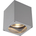 Slv big theo, plafonnier extrieur, gris argent, gu10 / qpar111, 75w max, ip44 - lampes sur pied, murales ...