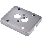 Slv cadre de montage pour cr�pis, gris argent - accessoires pour lampes d?ext�rieur