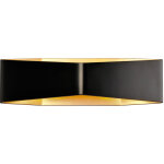 Slv cariso, applique int�rieure, noir / laiton, led, 22w, 1700 - 2700k, variable triac - lampes murales ...