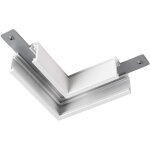 Slv connecteur 90° mécanique, 48v track, pour rail en saillie standard, droite, blanc - 3 phases électrique ... Slv connecteur 90° mécanique, 48v track, pour rail en saillie standard, droite, blanc - 3 phases électrique ...