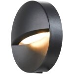 Slv downunder out, applique extérieure, rond, anthracite, led, 4, 5w, 3000k / 4000k, ip65 - luminaires ... Slv downunder out, applique extérieure, rond, anthracite, led, 4, 5w, 3000k / 4000k, ip65 - luminaires ...