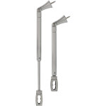 Slv easytec� ii, support plafond rampant r�glable, int�rieur, gris argent - easytec ii (lampes et accessoires) ...