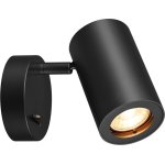 Slv enola b, applique intérieure, liseuse, noir, gu10 / qpar51, 50w max - lampes murales et de plafond ... Slv enola b, applique intérieure, liseuse, noir, gu10 / qpar51, 50w max - lampes murales et de plafond ...