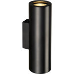 Slv enola b, applique int�rieure, noir, gu10 / qpar51, 2x 50w max, up / down - lampes murales et de plafond ...
