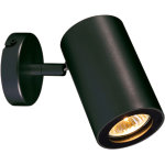 Slv enola b, applique et plafonnier int�rieur, simple, noir, gu10 / qpar51, 50w max, inclinable � - lampes ...