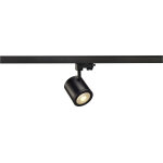 Slv enola c track, spot pour rail 3 allumages, intrieur, 55, noir, led, 12w, 3000k - lampes avec adaptateur ...