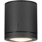 Slv enola oculus cl, plafonnier anthracite 11 w 1000 / 1100 lm 3000 / 4000 k cri 90 100  - lampes sur ...