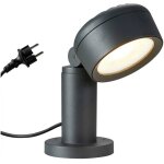 Slv eskina 30, borne extrieure, anthracite, led, 14, 5w, 3000k / 4000k, ip65, variable triac - lampes ...
