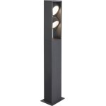 Slv eskina frame, borne ext�rieure, double, anthracite, led, 27w, 3000 / 4000k, interrupteur cct - lampes ...