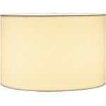 Slv fenda, abat - jour, intrieur, rond,  30 cm, blanc
