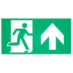 Slv feuille pictogramme pour luminaire de sortie de secours p - light, kit de 4, flèche diagonale Slv feuille pictogramme pour luminaire de sortie de secours p - light, kit de 4, flèche diagonale