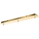 Slv fitu, patère 3 passe - fils intérieure, longue, doré - accessoires divers Slv fitu, patère 3 passe - fils intérieure, longue, doré - accessoires divers