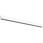 Slv glenos� pro, plafonnier, 1, 2m, dali, ugr19, 3000k, 30 w, 75�, blanc / noir - lampes murales et de ...