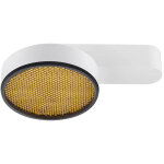 Slv grip! flat, plafonnier, phase, 2700 / 3000 k, 15 w, blanc / noir - lampes murales et de plafond