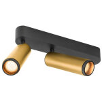 Slv grip! m, plafonnier, double, phase, 2700 k, 28 w, 42°, doré / noir - lampes murales et de plafond ... Slv grip! m, plafonnier, double, phase, 2700 k, 28 w, 42°, doré / noir - lampes murales et de plafond ...