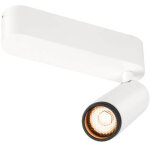 Slv grip! m, plafonnier, simple, phase, 2700 k, 14 w, 42, blanc / noir - lampes murales et de plafond ...