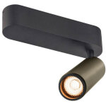 Slv grip! m, plafonnier, simple, phase, 2700 k, 14 w, 42°, bronze / noir - lampes murales et de plafond ... Slv grip! m, plafonnier, simple, phase, 2700 k, 14 w, 42°, bronze / noir - lampes murales et de plafond ...