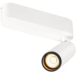 Slv grip! m, plafonnier, simple, phase, 3000 k, 14 w, 42, blanc / noir - lampes murales et de plafond ...