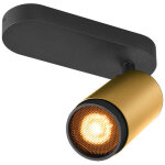 Slv grip! l, spot cl, single, qpar51, plafonnier, cylindrique, 1 x max. 6 watts, or / noir - lampes murales ... Slv grip! l, spot cl, single, qpar51, plafonnier, cylindrique, 1 x max. 6 watts, or / noir - lampes murales ...