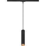 Slv grip! l, suspension monophas�e, gu10, longueur de suspension 200 cm, 1x max. 6 w, noir / dor� - lampes ...