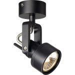 Slv inda, applique et plafonnier int�rieur, noir, gu10 / qpar51, 50w max - lampes murales et de plafond ...