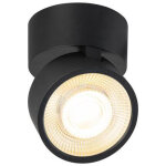 Slv kalu 2. 0, plafonnier et applique en saillie, phase, 3000 k, 1o w, 36°, noir - lampes murales et ... Slv kalu 2. 0, plafonnier et applique en saillie, phase, 3000 k, 1o w, 36°, noir - lampes murales et ...