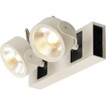 Slv kalu, applique et plafonnier intrieur, double, blanc / noir, led, 31w, 3000k, variable triac - lampes ...