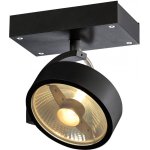 Slv kalu, applique et plafonnier int�rieur, simple, noir, gu10 / qpar111, 75w max - lampes murales et ...