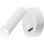 Slv karpo 30, applique int�rieure, liseuse, blanc, led, 6w, 3000k, avec interrupteur - lampes murales ...