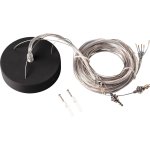 Slv kit de suspension 5m, noir - accessoires divers