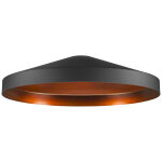 Slv lalu� tetra 36, abat - jour, base e27, mix&match, ; h : 8, 9 cm, noir / bronze - accessoires divers ...