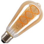 Slv led st64, ampoule led, dor�, e27, 4 w, 2000 k - lampes led socle e27