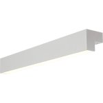 Slv l - line 60, applique intérieure, argent mat, led, 10w, 3000k, ip44 - lampes murales et de plafond ... Slv l - line 60, applique intérieure, argent mat, led, 10w, 3000k, ip44 - lampes murales et de plafond ...