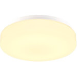 Slv lipsy� 30, applique et plafonnier int�rieur, drum, blanc, led, 15w, 3000k / 4000k, ip44 - lampes ...
