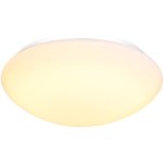 Slv lipsy� 40, applique et plafonnier int�rieur, dome, blanc, led, 18w, 3000k / 4000k, ip44 - lampes ...