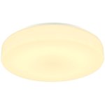 Slv lipsy� 40, applique et plafonnier int�rieur, drum, blanc, led, 18w, 3000k / 4000k, ip44 - lampes ...