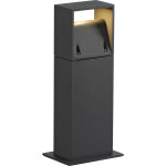 Slv logs 40, borne extrieure, anthracite, led, 10w, 3000k, ip44 - lampes sur pied, murales et de plafond ...