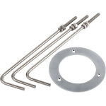 Slv m - pol ancrage au sol, acier inoxydable - lampes sur pied, murales et de plafond (ext�rieur)