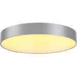 Slv medo 60, plafonnier intrieur, rond, gris argent, led, 40w, 3000k, variable 1 - 10v - lampes murales ...
