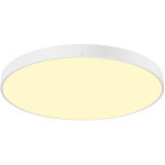 Slv medo 90, plafonnier, rond, 2700 / 3000 / 4000 k, 79 w, coupure en fin de phase, 110, blanc - lampes ...