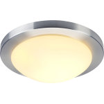 Slv melan, applique et plafonnier int�rieur, alu bross�, e27, 60w max - lampes murales et de plafond